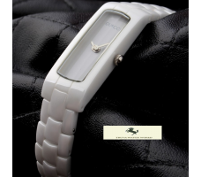 HK1216 GUCCİ BEYAZ SERAMİK BAYAN SAATİ